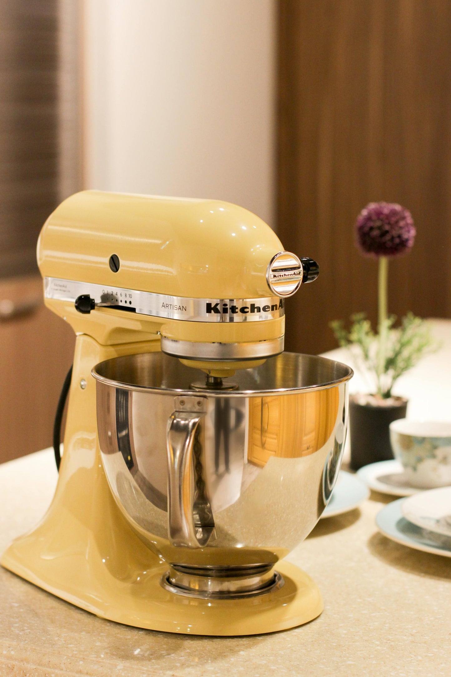 Yellow Kitchen Mixer