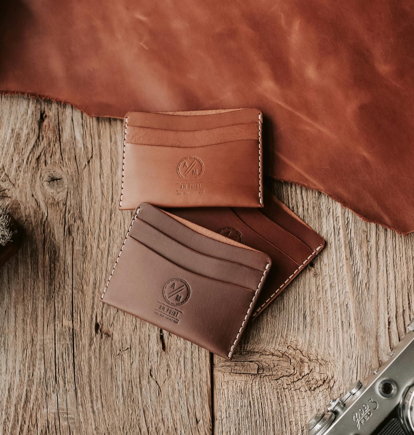 Men's Brown Leather Wallet
